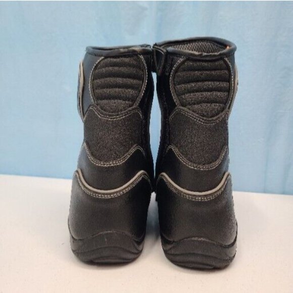 Vulcan Performance Black Motorcycle Moto Riding Side Zip Boots Men's size 9 US - Picture 6 of 7